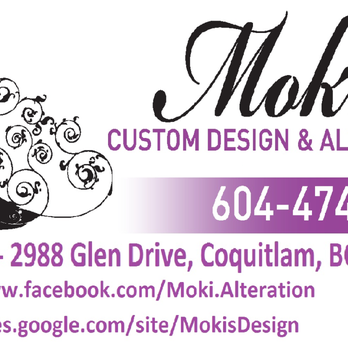 Moki's Custom Design & Alteration - Sewing & Alterations Near Me - Coquitlam, British Columbia