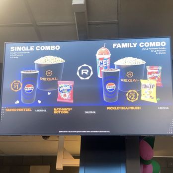 Regal Lone Star - Concession menu - Cinema Near Me - Tomball, Texas