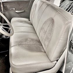 Auto Styles - 1956 Bel Air front seat before.