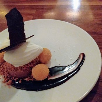 Uchi Dallas - Fried Milk - vanilla custard, salted fudge, toasted blondie - Japanese Near Me - Dallas, Texas