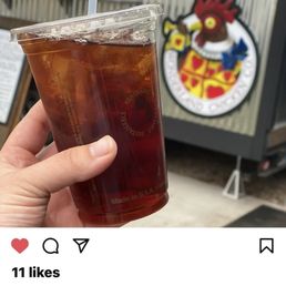 Sweet sweet tea! Sweet sweet tea!