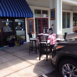 Westside Wines - Storefront with wine table out front