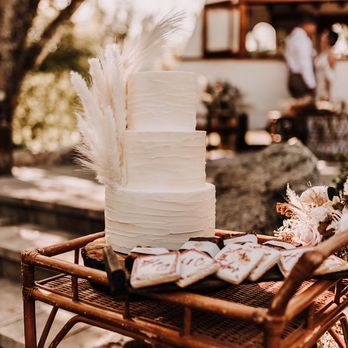 California Flour - Three Tier Classic - White After Labor Day flavor. 
Custom sugar cookies 
Mommy's Brownies 
Comfort Cookies - Desserts Near Me