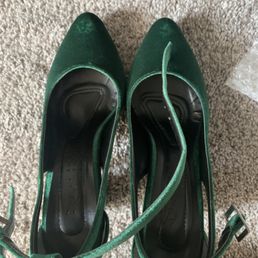 Before The toes of my daughter's wedding shoes got crushed in transit. Before The toes of my daughter's wedding shoes got crushed in transit.