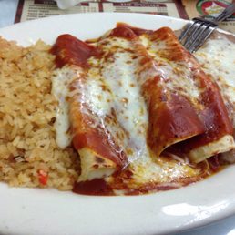 Three Cheese Enchiladas