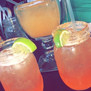 Mom's Kitchen & Bar - Big Ass Mimosa with grapefruit juice and raspberry margaritas - Bars Near Me - Astoria, New York