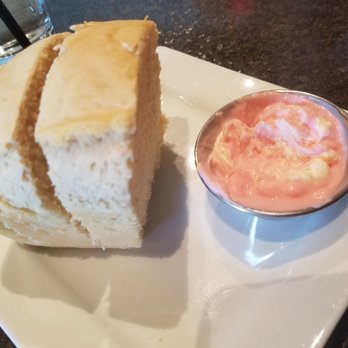 Hug Hes - Warm beer bread with strawberry and butter spread - New American Near Me - Centerville, Utah