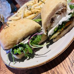 Burrata grillled veggie S'wich