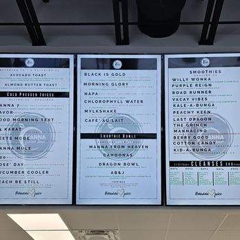Manna Juice Bar - Menu - Juice Bars & Smoothies Near Me - Arlington, Texas Manna Juice Bar - Menu - Juice Bars & Smoothies Near Me - Arlington, Texas