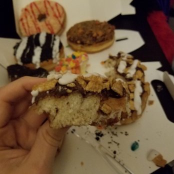 Donut Squad - Cinnamon roll w/ Cinnamon Toast Crunch - Donuts Near Me - Milwaukee, Wisconsin