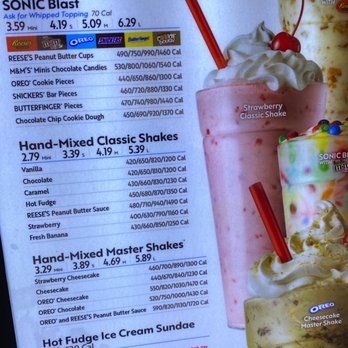 Sonic Drive-In - Frozen zone - Fast Food Near Me - Westfield, Indiana Sonic Drive-In - Frozen zone - Fast Food Near Me - Westfield, Indiana