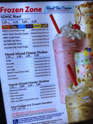 Menu photo 6 Sonic Drive-In Westfield, IN Menu photo 6 Sonic Drive-In Westfield, IN