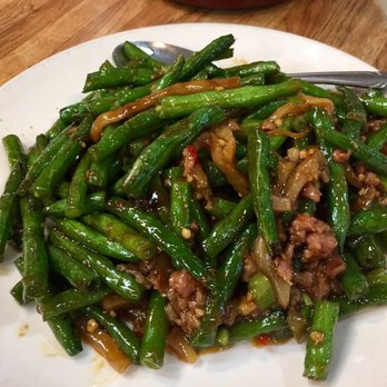 Emperor Palace Restaurant - Sauteed green beans with minced pork - Chinese Near Me - San Francisco, California Emperor Palace Restaurant - Sauteed green beans with minced pork - Chinese Near Me - San Francisco, California