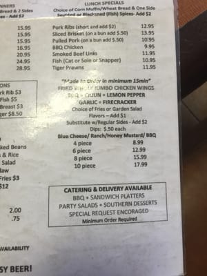 Menu photo 6 Let's Eat BBQ & More San Francisco, CA Menu photo 6 Let's Eat BBQ & More San Francisco, CA