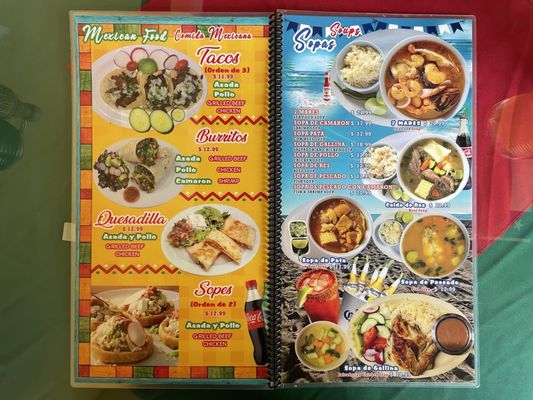 Menu photo 3 Mi Bandera Los Angeles, CA