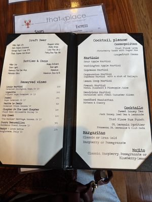 Menu photo 4 That Place In Ogunquit Ogunquit, ME