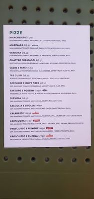 Menu photo 2 Simò Pizza - Midtown New York, NY Menu photo 2 Simò Pizza - Midtown New York, NY