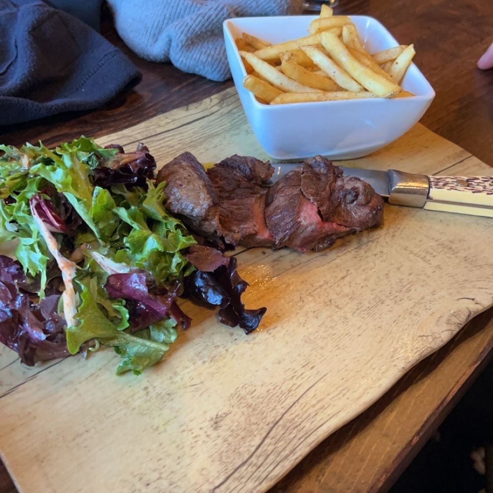 Uley's Cabin and Ice Bar - steak and french fries - New American Near Me - Crested Butte, Colorado Uley's Cabin and Ice Bar - steak and french fries - New American Near Me - Crested Butte, Colorado