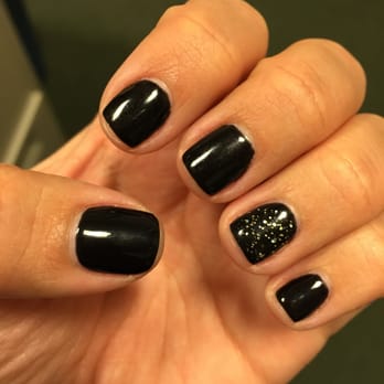 Bella Nails & Spa - Black gel nails - Nail Salons Near Me - Fresno, California
