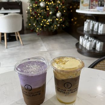 Trung Nguyen E-Coffee - ube coffee corn latte - Coffee & Tea Near Me - Carrollton, Texas Trung Nguyen E-Coffee - ube coffee corn latte - Coffee & Tea Near Me - Carrollton, Texas