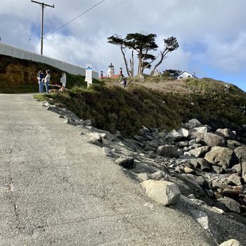 Battery Point Lighthouse - 02.20.22 Miraculously, the lighthouse was not destroyed by the waves that sank the town of Crescent City during the 1964 tsunami - Landmarks & Historical Buildings Near Me - Crescent City, California