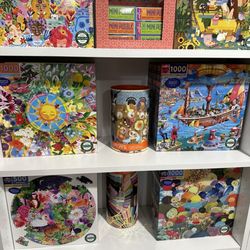 Hidden Nook Booksellers - Puzzle / Game section