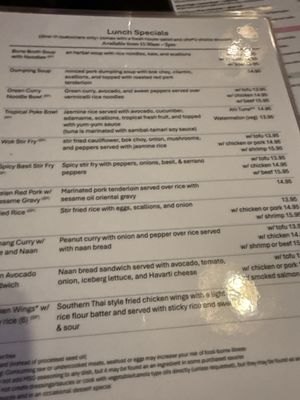 Menu photo 3 Unique Cuisine Venice, FL