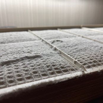 Courtyard by Marriott Boise Downtown - © 2021 Erik D. Phillips Thick dust and other detritus fills up the spaces in the air filtration filters. - Hotels Near Me - Boise, Idaho
