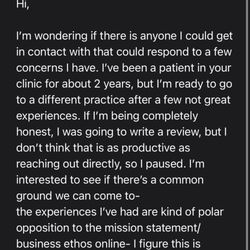 East Nashville Dental - Here was the original email