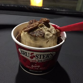 Bruster's Real Ice Cream - Sea salt caramel with pecan topping - Ice Cream & Frozen Yogurt Near Me - Gaithersburg, Maryland Bruster's Real Ice Cream - Sea salt caramel with pecan topping - Ice Cream & Frozen Yogurt Near Me - Gaithersburg, Maryland