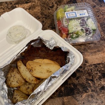 Voula's Greek Sweets - Gyro plate $13 - Desserts Near Me - Rochester, New York Voula's Greek Sweets - Gyro plate $13 - Desserts Near Me - Rochester, New York