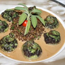 L'Alambic - Escargot and lentils