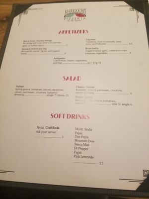 Menu photo 8 Marioochi’s Pizzeria Sparta, TN