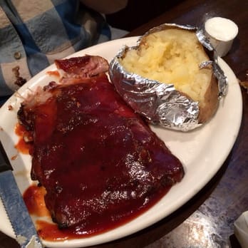 M & R Grill - BBQ rib dinner - Steakhouses Near Me - Abilene, Kansas