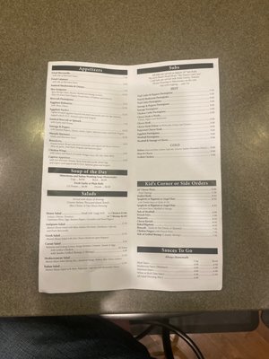 Menu photo 8 Mama Di Roma Fairmont, WV