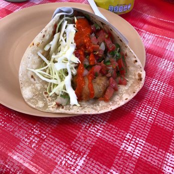 Tacos Baja Jr - Fish taco - Seafood Near Me - Villas de Rosarito, BCN Tacos Baja Jr - Fish taco - Seafood Near Me - Villas de Rosarito, BCN