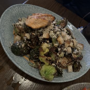 Lamplight Lounge - Brussels Caesar, added salmon (extra $8) - New American Near Me - Anaheim, California