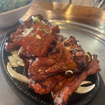 Ham Ji Park - Pork Spare Ribs (Dwaeji Galbi). Order this! Incredibly delicious! - Korean Near Me - Los Angeles, California