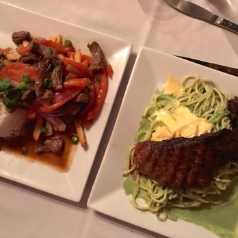 Lima 33 Restaurant - Lomo Saltado & tallarines verde con carne - Peruvian Near Me - Little Neck, New York Lima 33 Restaurant - Lomo Saltado & tallarines verde con carne - Peruvian Near Me - Little Neck, New York