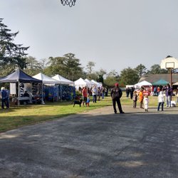 Cranberry Harvest Festival - Vendor booths adjacent to the hall