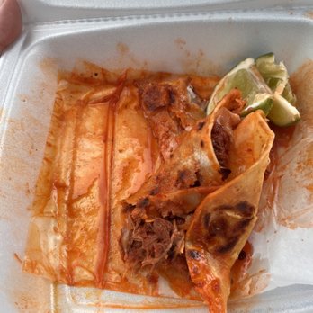 Taco Fuego - Soggy and not crispy. Super red not your typical Quesabirria tacos. - Food Trucks Near Me - Houston, Texas Taco Fuego - Soggy and not crispy. Super red not your typical Quesabirria tacos. - Food Trucks Near Me - Houston, Texas