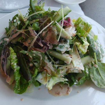 Pisces - House salad, so fresh, crunchy and fabulous dressing! - Sushi Bars Near Me - Manhattan Beach, California Pisces - House salad, so fresh, crunchy and fabulous dressing! - Sushi Bars Near Me - Manhattan Beach, California
