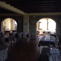 Antica Tindari - The very impressive dining area for serving the more impressive food.