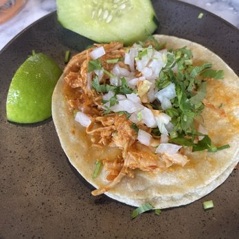 Taqueria Jalisco - ANIA - Tinga chicken taco - Mexican Near Me - Chattanooga, Tennessee