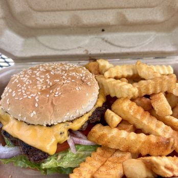 King's Sandwich Shop - King's Single Cheeseburger all the way with King Sauce and fries. . - Sandwiches Near Me - Durham, North Carolina King's Sandwich Shop - King's Single Cheeseburger all the way with King Sauce and fries. . - Sandwiches Near Me - Durham, North Carolina
