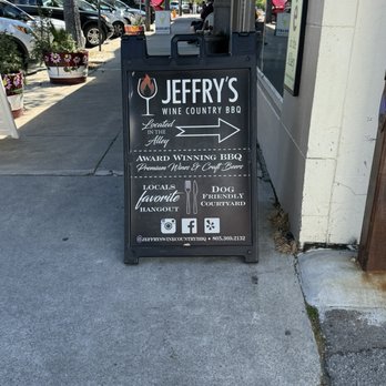 Jeffry's Wine Country BBQ - Wine Bars Near Me - Paso Robles, California Jeffry's Wine Country BBQ - Wine Bars Near Me - Paso Robles, California