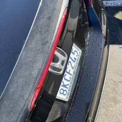 Fast5Xpress Car Wash - Scratches on the tail of my car
