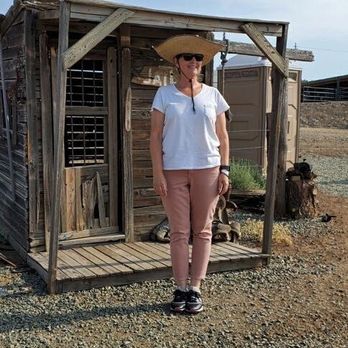 Foothills Ranch - Me in a crazy hat - Horseback Riding Near Me - Mayer, Arizona