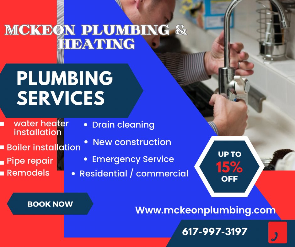 Slide of Mckeon Plumbing and Heating