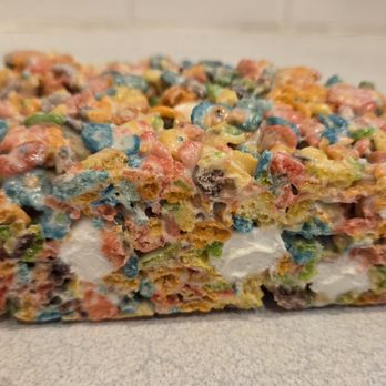 Mountainside Baking - Rice Crispy treat but made with Fruity Pebbles - YUM - Bakeries Near Me - Wenatchee, Washington
